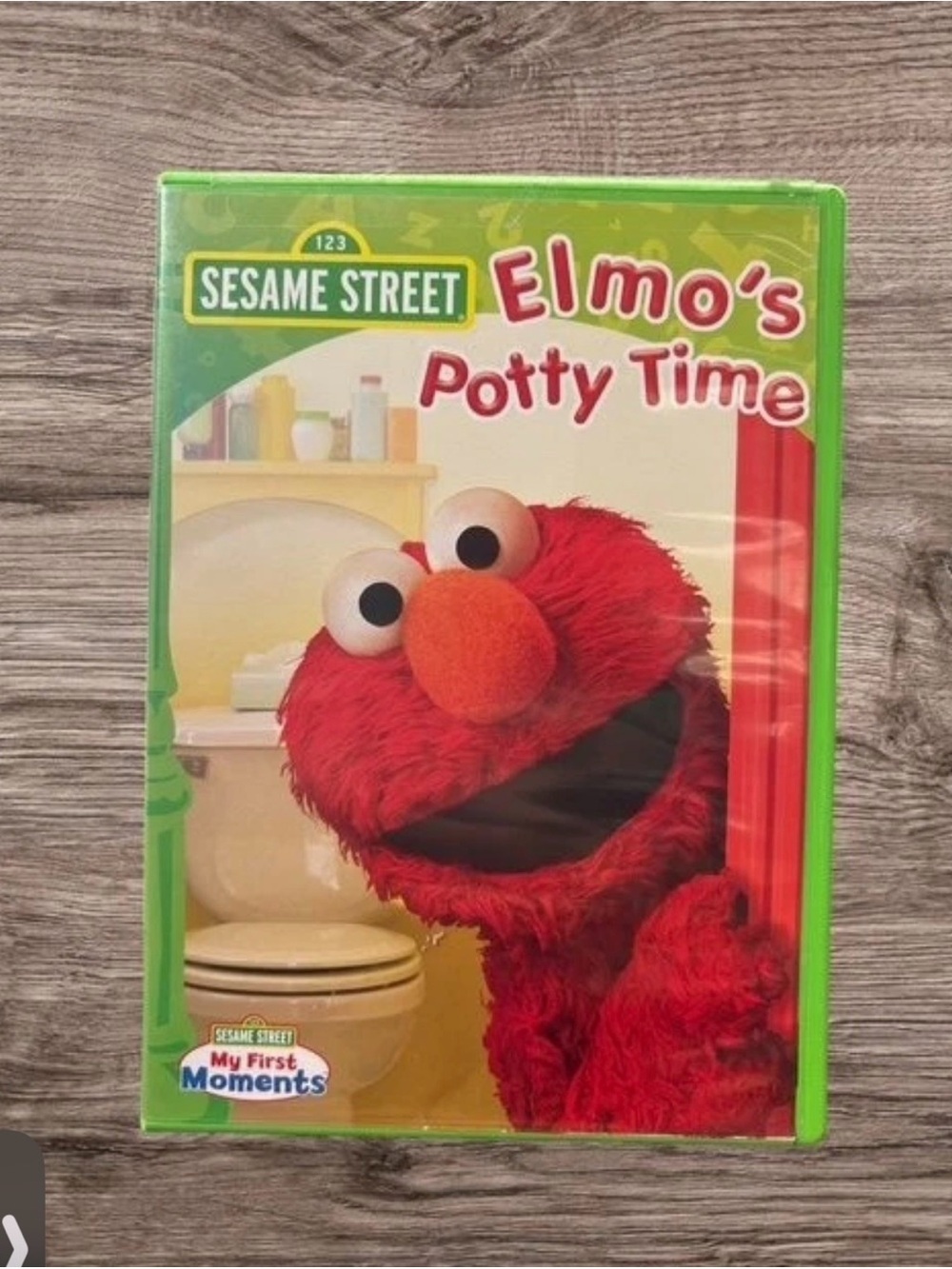 Sesame Street Elmo's Potty Time DVD 2006 My First Moments Potty Training